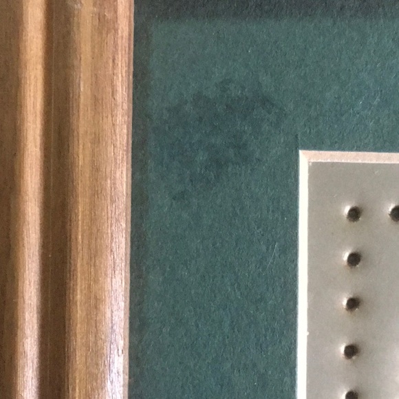 Vintage Original Tin Punch Framed Art - Picture 4 of 7